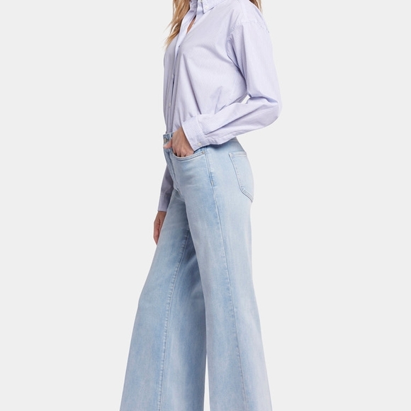 NYDJ Mia Palazzo Jeans With High Rise - Picture 5 of 8